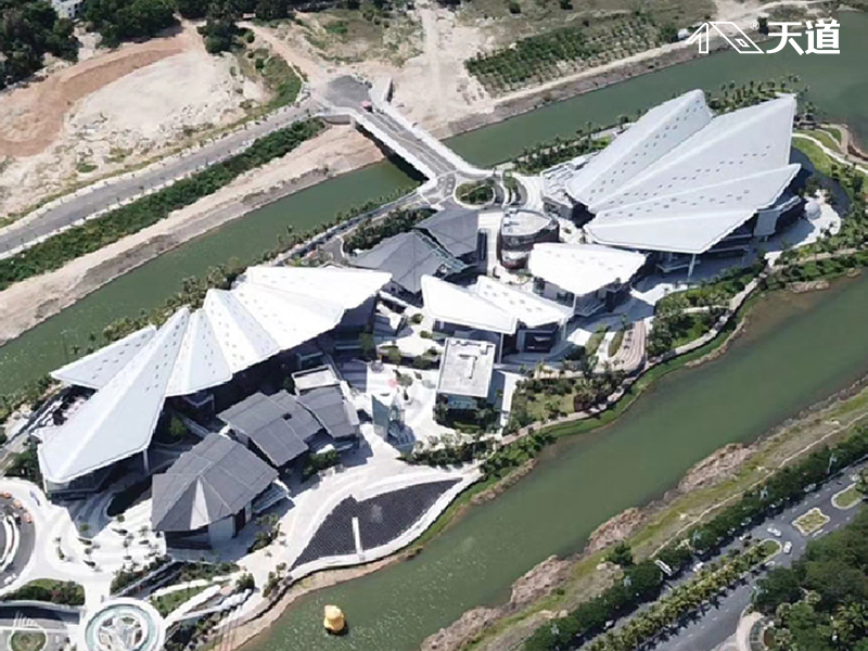 天道工程案例三亞河心島海棠灣