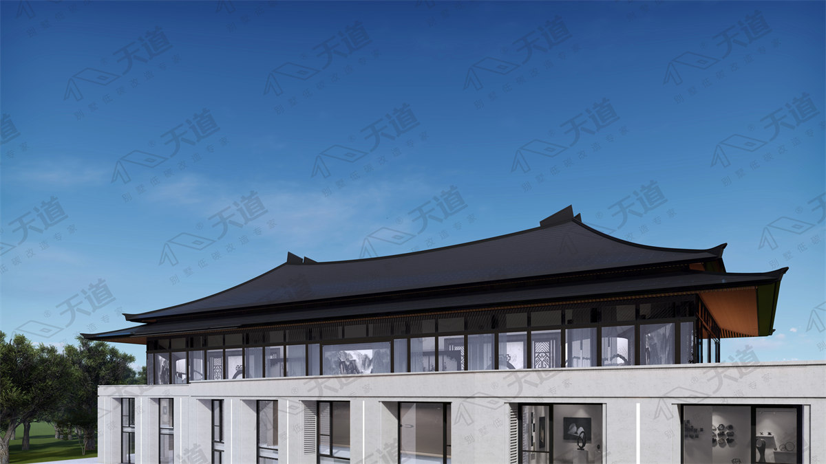 天道美學(xué)光伏瓦屋頂工程項(xiàng)目案例-西湖龍胤