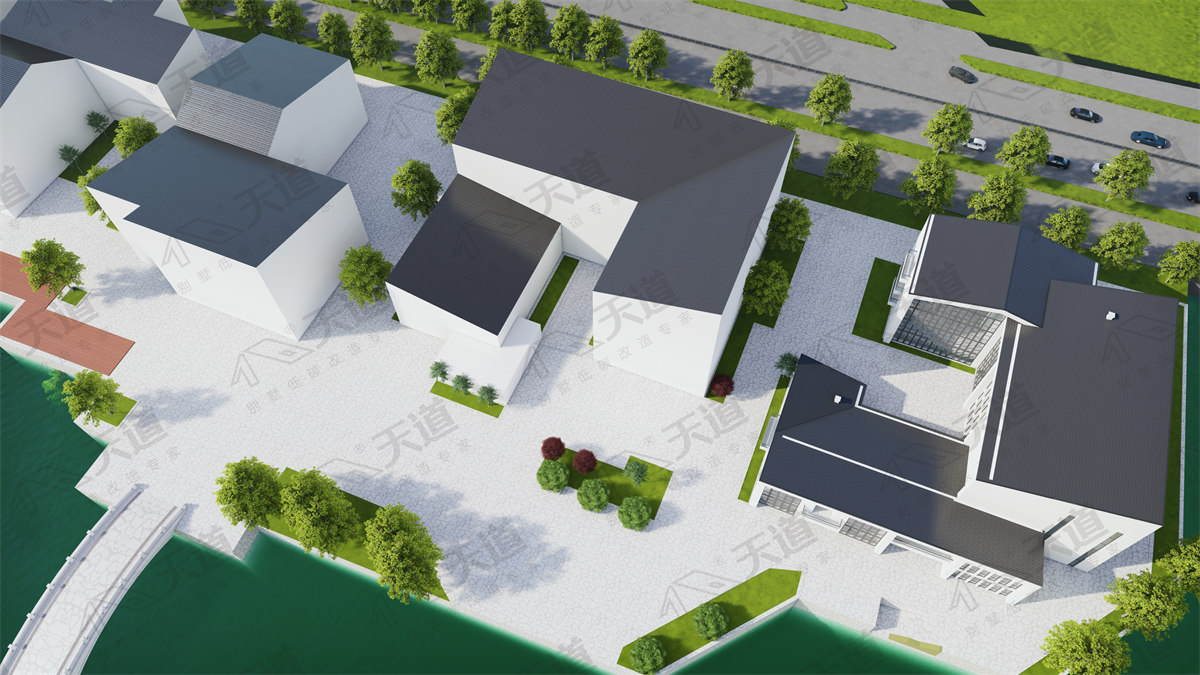 天道美學(xué)光伏屋頂工程項(xiàng)目案例-揚(yáng)州政府園區(qū)低碳改造